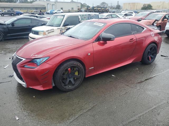 LEXUS RC 350 2015 red  gas JTHHE5BC3F5003350 photo #1