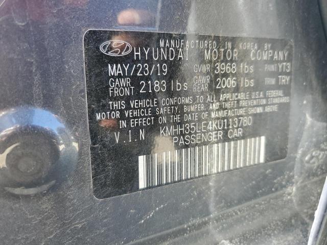 2019 HYUNDAI ELANTRA GT - KMHH35LE4KU113780