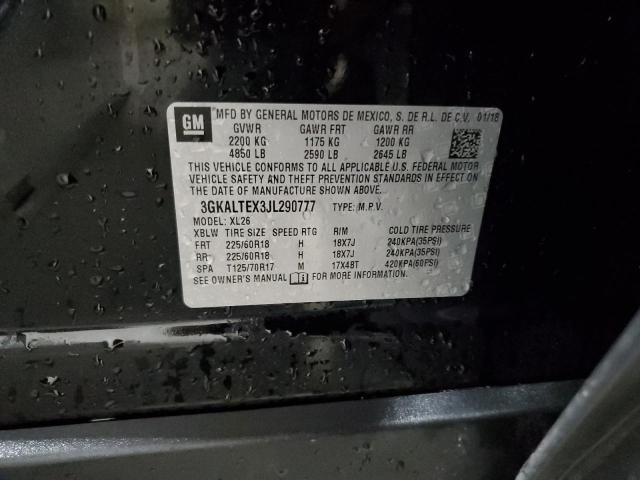 2018 GMC TERRAIN SL - 3GKALTEX3JL290777