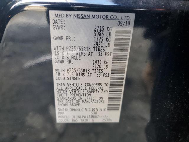 2020 INFINITI QX60 LUXE - 5N1DL0MM4LC518553