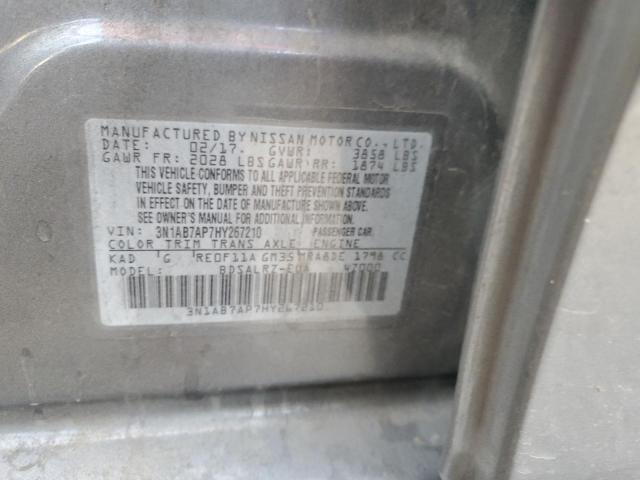 2017 NISSAN SENTRA S 3N1AB7AP7HY267210