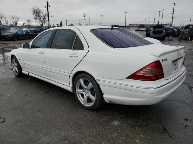 MERCEDES-BENZ S 430 2002 white  gas WDBNG70J02A283448 photo #3