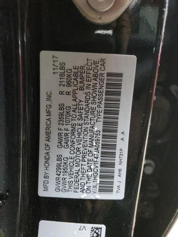 2018 HONDA ACCORD EX 1HGCV1F47JA059753