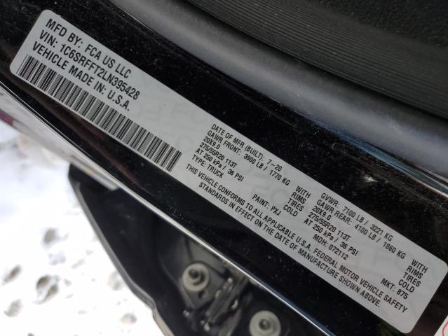 2020 RAM 1500 BIG H - 1C6SRFFT2LN395428