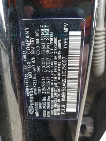 2020 HYUNDAI KONA ULTIM - KM8K53AG9LU079037