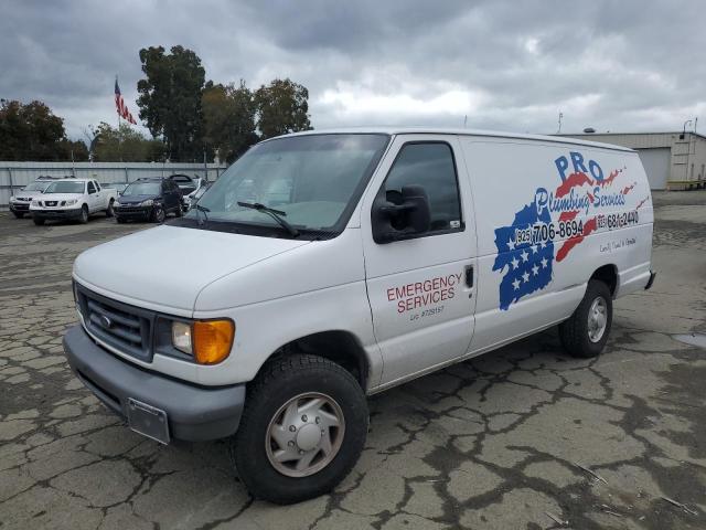 FORD ECONOLINE 2007 white  gas 1FTSS34L17DA87578 photo #1