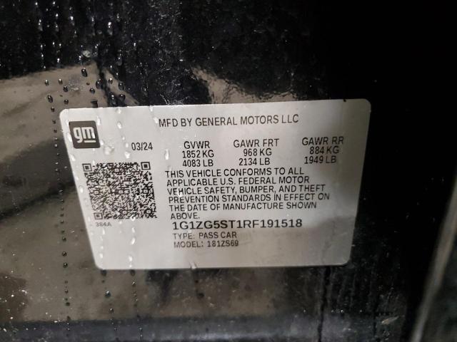 2024 CHEVROLET MALIBU RS - 1G1ZG5ST1RF191518