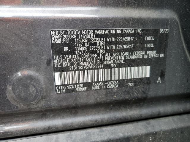 2023 TOYOTA RAV4 LE - 2T3F1RFV6PW382944