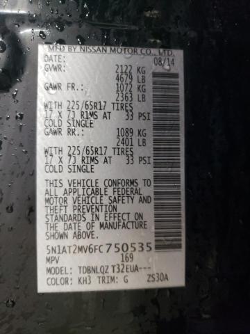 2015 NISSAN ROGUE S - 5N1AT2MV6FC750535