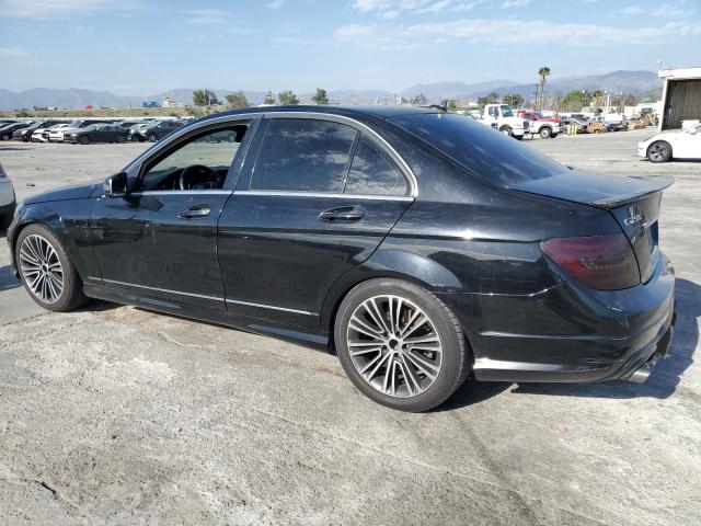 MERCEDES-BENZ C 250 2014 black  gas WDDGF4HB1EA966472 photo #3