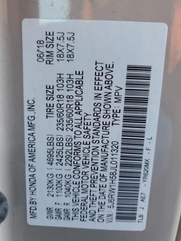 2018 HONDA CR-V EX - 5J6RW1H58JL011320