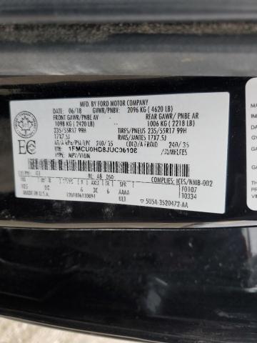 2018 FORD ESCAPE SEL - 1FMCU0HD8JUC96108