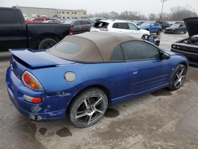 MITSUBISHI ECLIPSE SP 2005 blue converti gas 4A3AE75H65E014165 photo #4