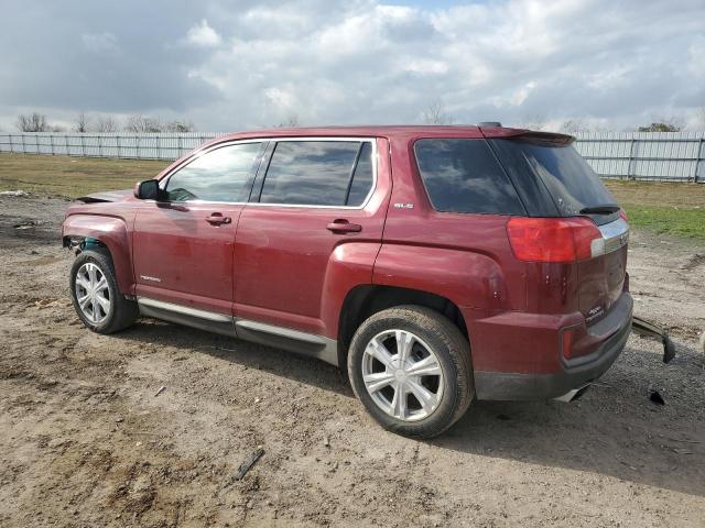 GMC TERRAIN SL 2017 red  flexible fuel 2GKALMEK2H6171210 photo #3