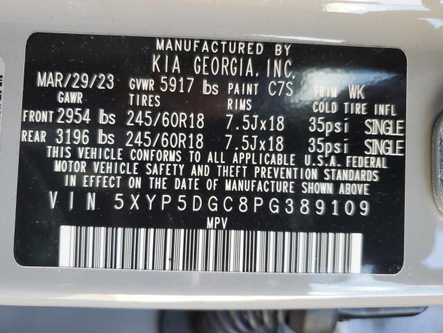 2023 KIA TELLURIDE - 5XYP5DGC8PG389109