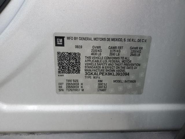 2019 GMC TERRAIN SL 3GKALPEX8KL391094