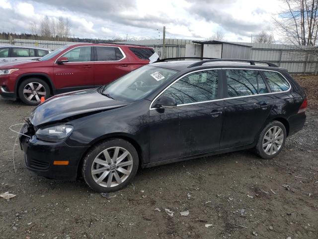 VOLKSWAGEN JETTA TDI 2014 black  diesel 3VWPL7AJ0EM628387 photo #1