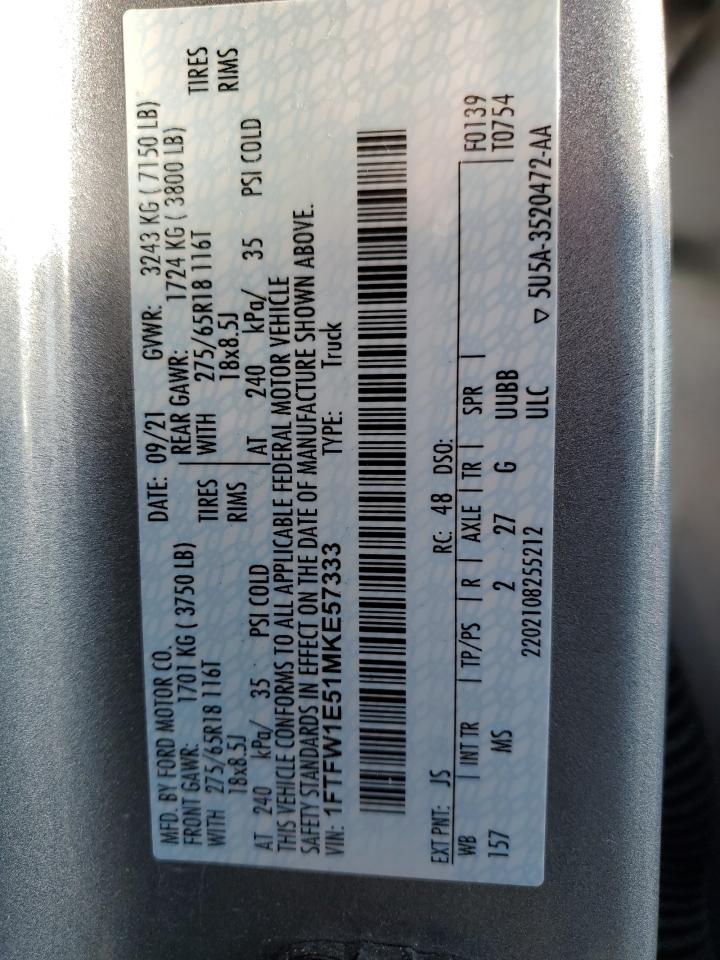 FORD F-150 SUPERCREW