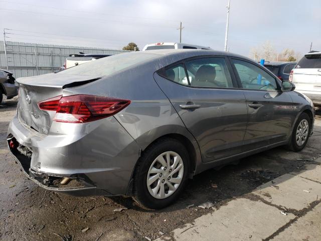 HYUNDAI ELANTRA SE 2019 gray  gas 5NPD74LF7KH483027 photo #4