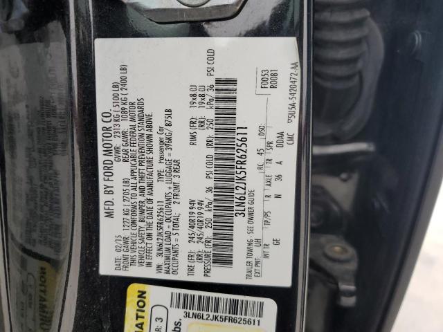 2015 LINCOLN MKZ - 3LN6L2JK5FR625611