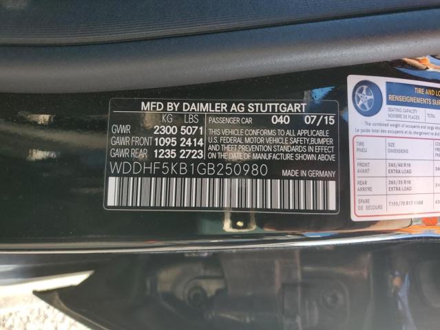 2016 MERCEDES-BENZ E 350 - WDDHF5KB1GB250980