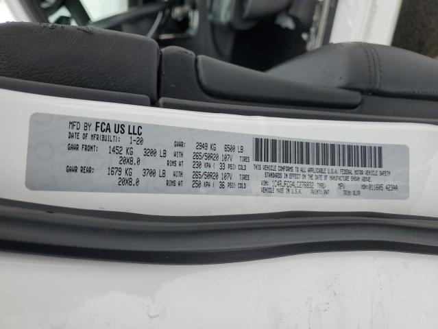 2020 JEEP GRAND CHER - 1C4RJFCG4LC276832