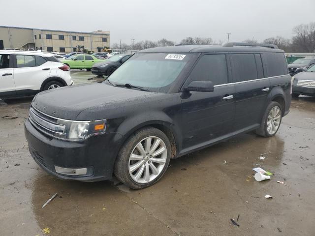 FORD FLEX SEL 2015 black 4dr spor gas 2FMGK5C85FBA20075 photo #1