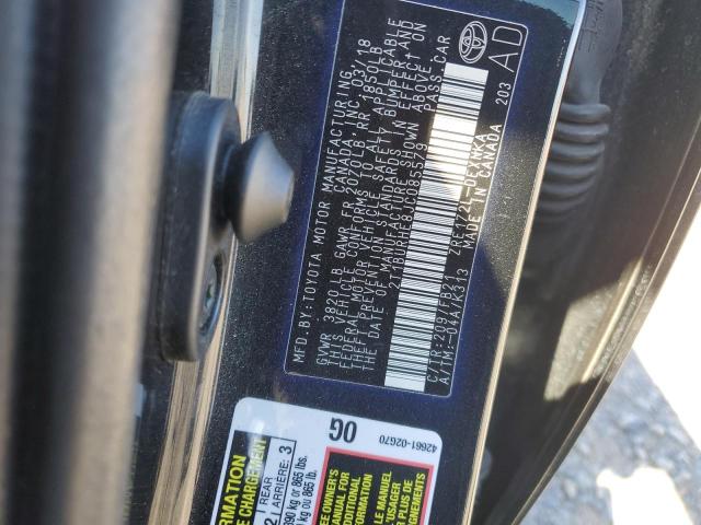 2018 TOYOTA COROLLA L - 2T1BURHE8JC085579