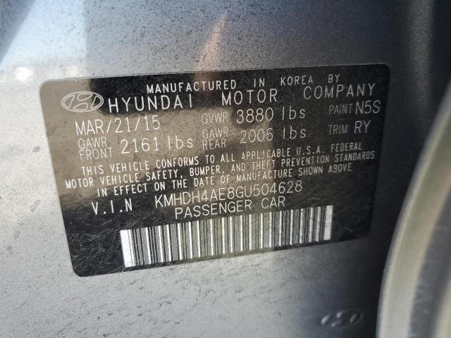 2016 HYUNDAI ELANTRA SE - KMHDH4AE8GU504628