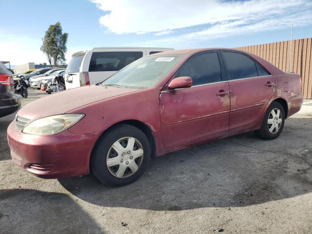 TOYOTA CAMRY LE 2004 red  gas 4T1BE32K54U360398 photo #1