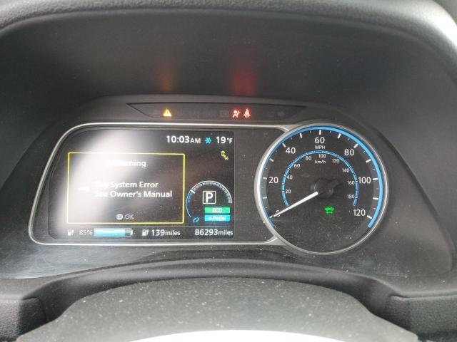 2019 NISSAN LEAF S PLU 1N4BZ1CP6KC312487