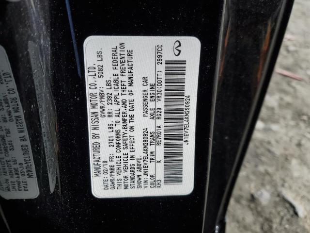 2019 INFINITI Q60 PURE - JN1EV7EL4KM290924