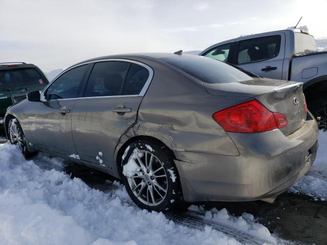 INFINITI G37 2011 gray sedan 4d gas JN1CV6AR8BM403138 photo #3