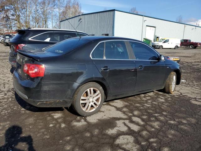 VOLKSWAGEN JETTA WOLF 2007 black  gas 3VWEF71K67M138787 photo #4