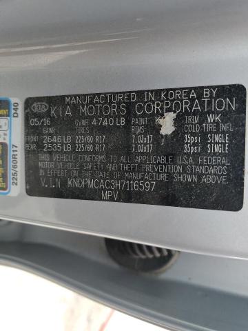 2017 KIA SPORTAGE L - KNDPMCAC3H7116597