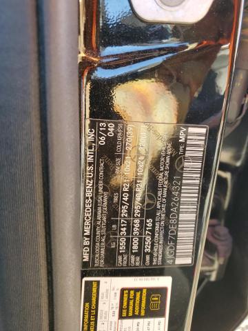 2013 MERCEDES-BENZ GL 550 4MA - 4JGDF7DE8DA264321