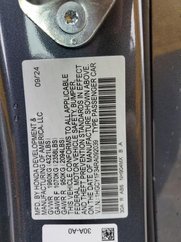 2024 HONDA ACCORD EX - 1HGCY1F34RA092039