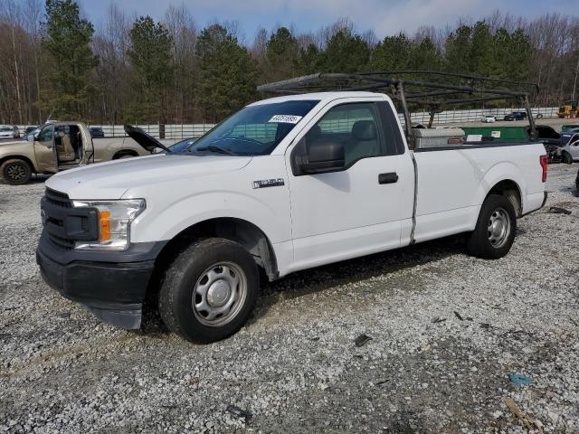 FORD F150 2018 white  gas 1FTMF1C50JKE33935 photo #1