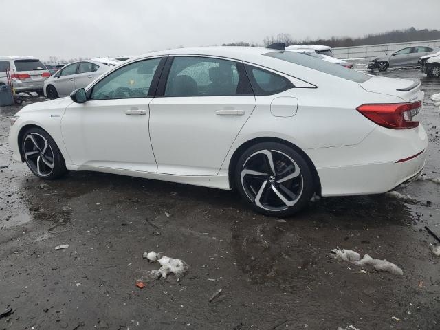 HONDA ACCORD HYB 2022 white  hybrid engine 1HGCV3F23NA037233 photo #3