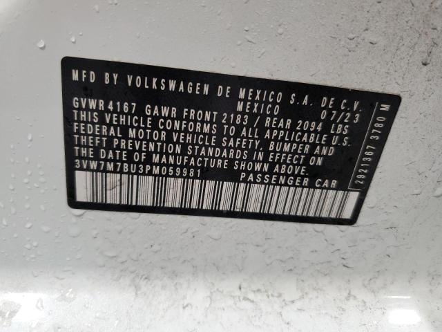 2023 VOLKSWAGEN JETTA SE 3VW7M7BU3PM059981