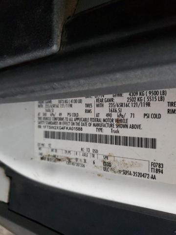 2015 FORD TRANSIT T- - 1FTSW2XG4FKA01588