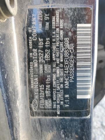 2015 HYUNDAI ACCENT - KMHCT4AEXFU883608