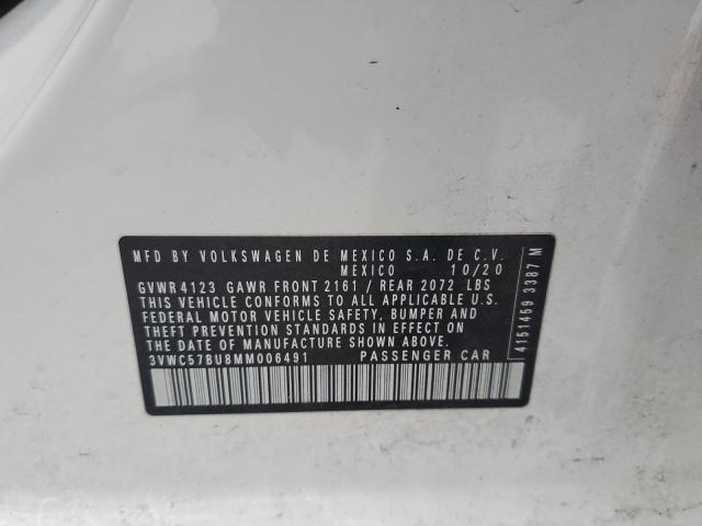2021 VOLKSWAGEN JETTA S - 3VWC57BU8MM006491