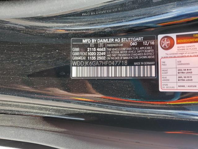 2017 MERCEDES-BENZ SL 450 WDDJK6GA7HF047718