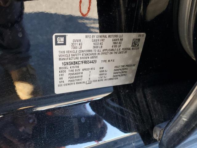 2015 CHEVROLET TAHOE K150 - 1GNSKBKC7FR654429