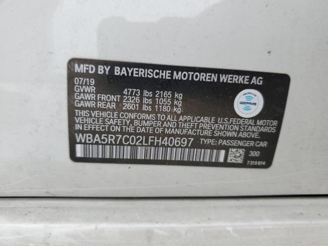 2020 BMW 330XI - WBA5R7C02LFH40697