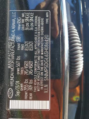 2025 HYUNDAI SANTE FE 5NMP5DGL6SH086490