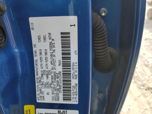 2018 TOYOTA TUNDRA DOU 5TFRM5F1XJX131650