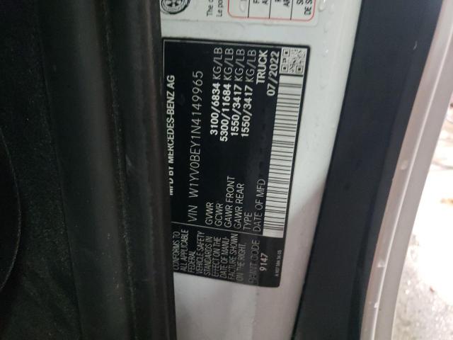 2022 MERCEDES-BENZ METRIS - W1YV0BEY1N4149965