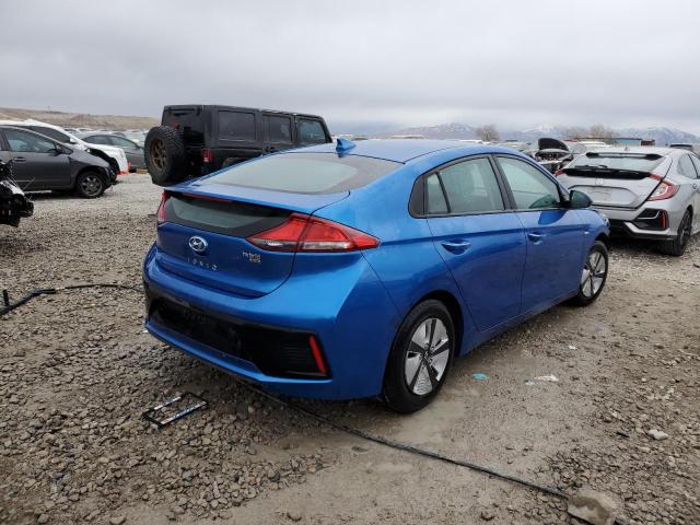 Vin: kmhc65lc7hu030806, lot: 42713415, hyundai ioniq blue 20173